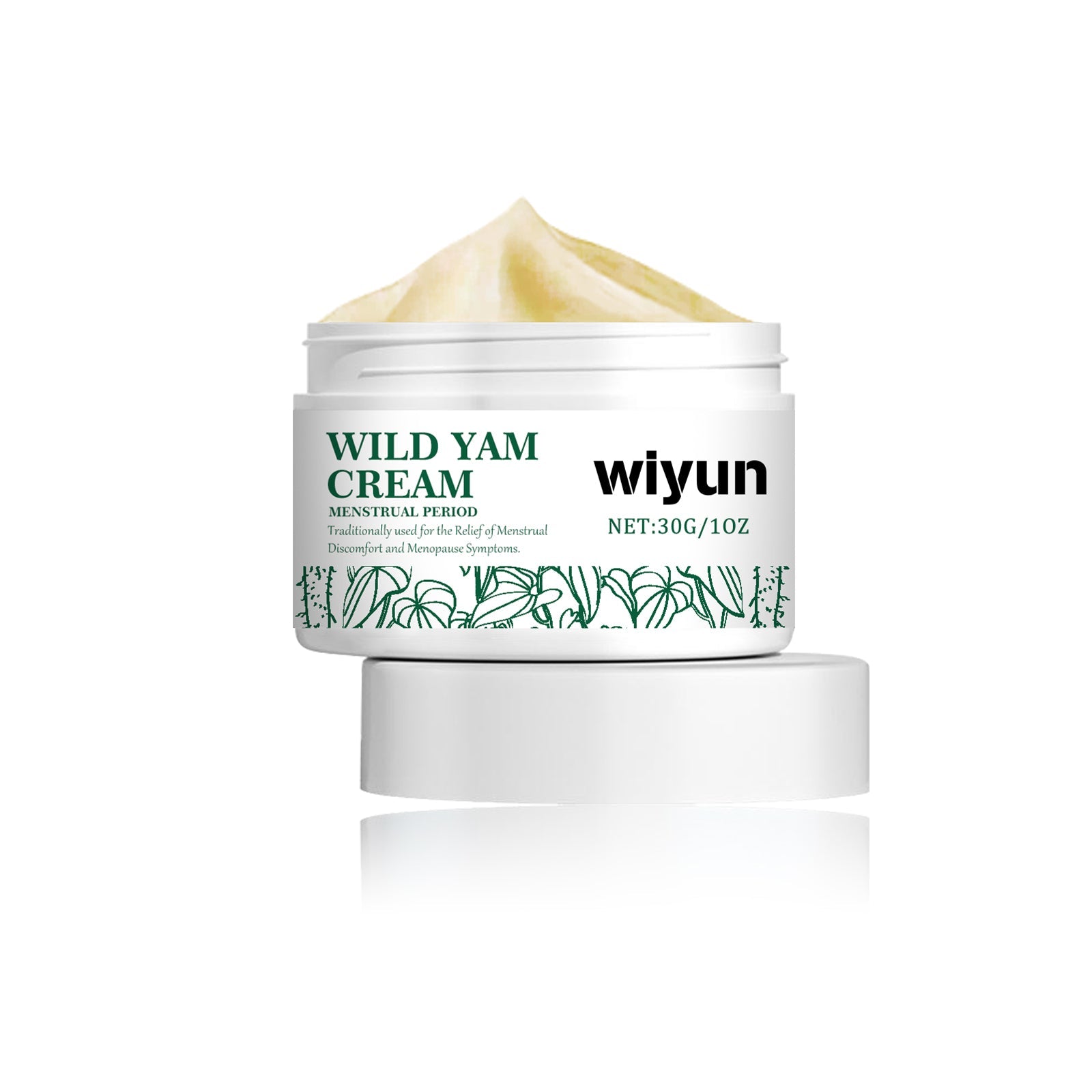 Menstrual Relief Ointment, Natural Pain Relief, Fast Absorption, Portable, Women’s Stomach Comfort ,30g