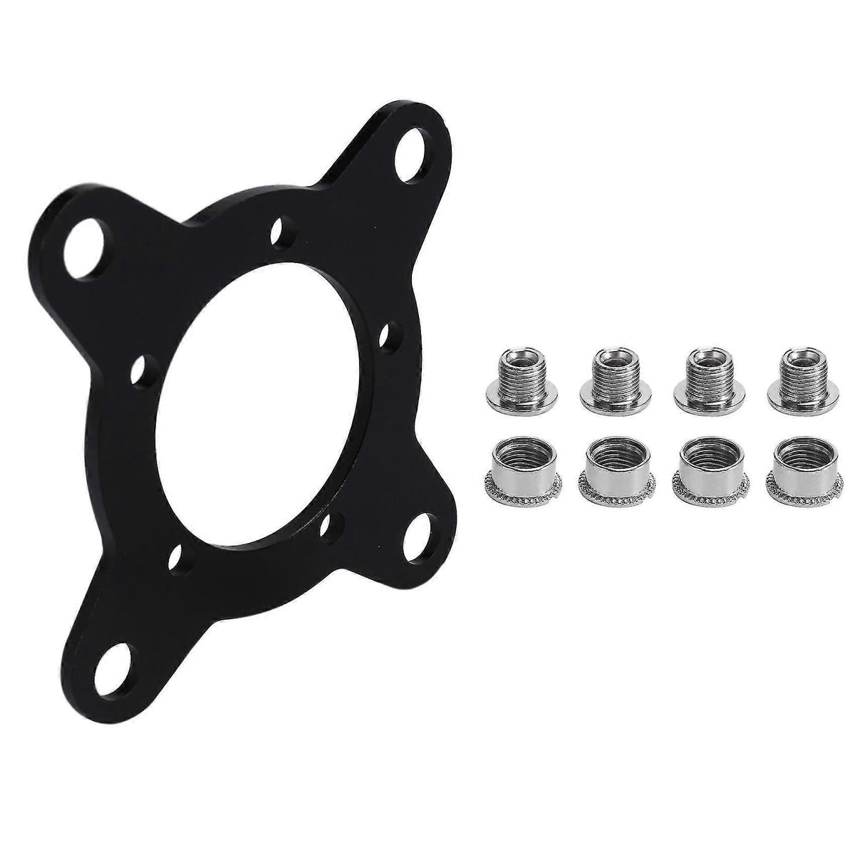 Electric Bicycle 104 Bcd Chainring Adapter Spider For Mid Drive Motor High Strength Aluminum Parts