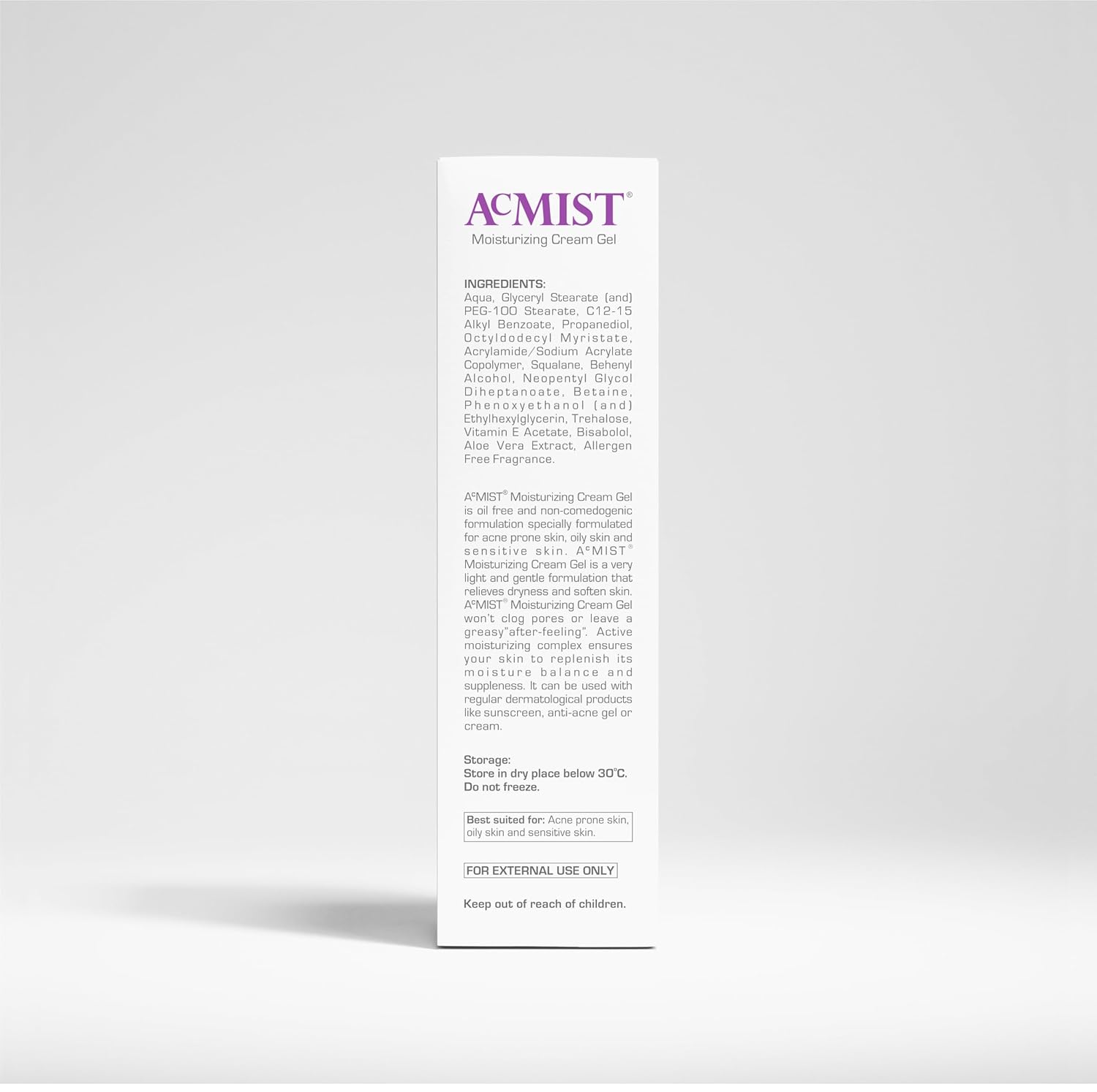 Brinton ACMIST MOISTURISING GEL-100GM