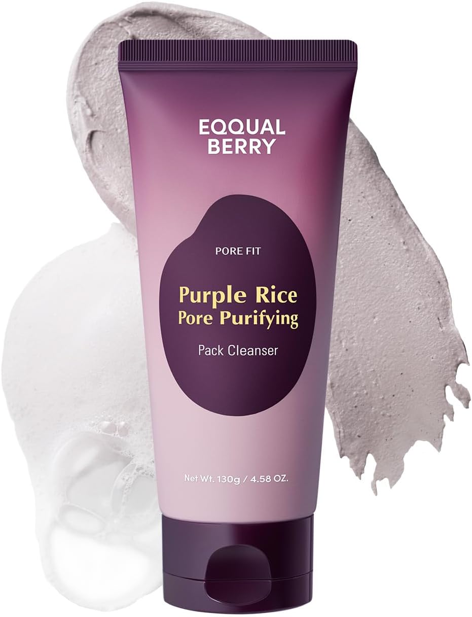 مطهر البشرة من Eqqualberry Purple Rice Pore Purifying Pack 130G