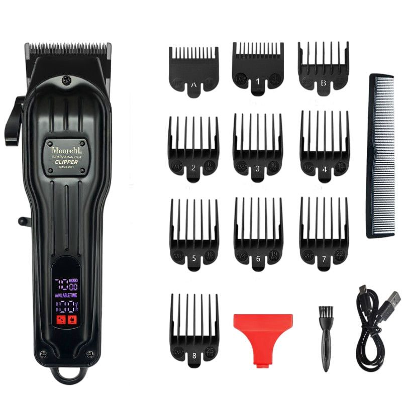 D4 Hair Clipper with 10 Guide Combs