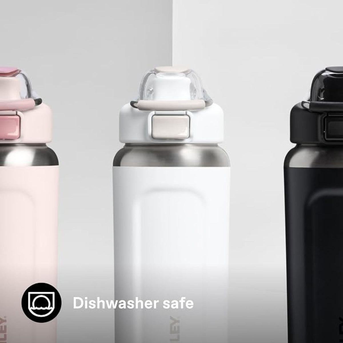 Stanley Classic Wellspring Insulated Water Bottle, 0.71L / 24 oz Stainless Steel Hydration Flask