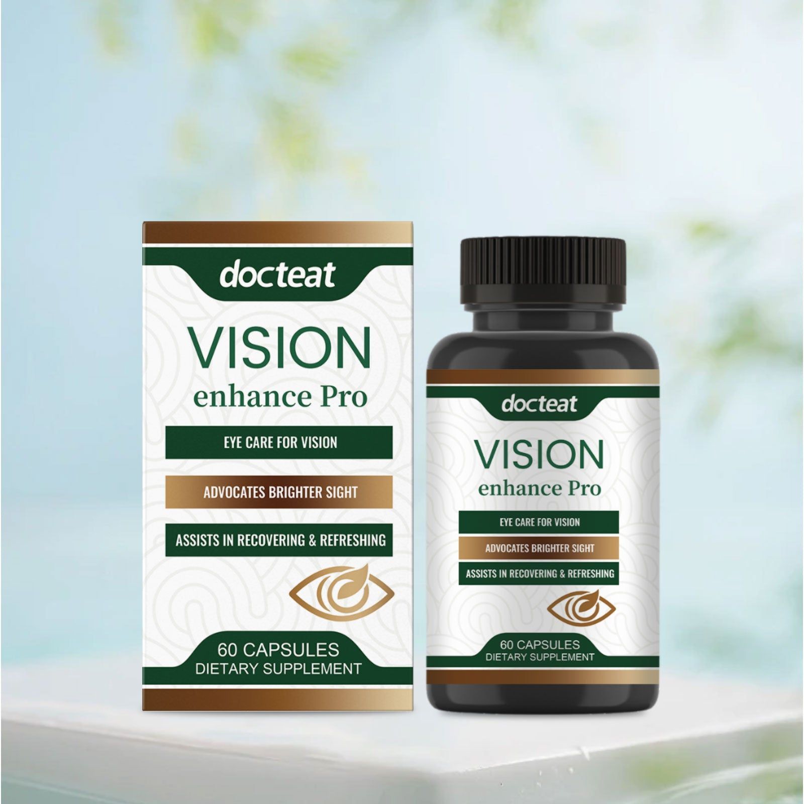 Eye Care Capsules for Clear Vision, Macular Support, Antioxidant Boost ,60 capsules