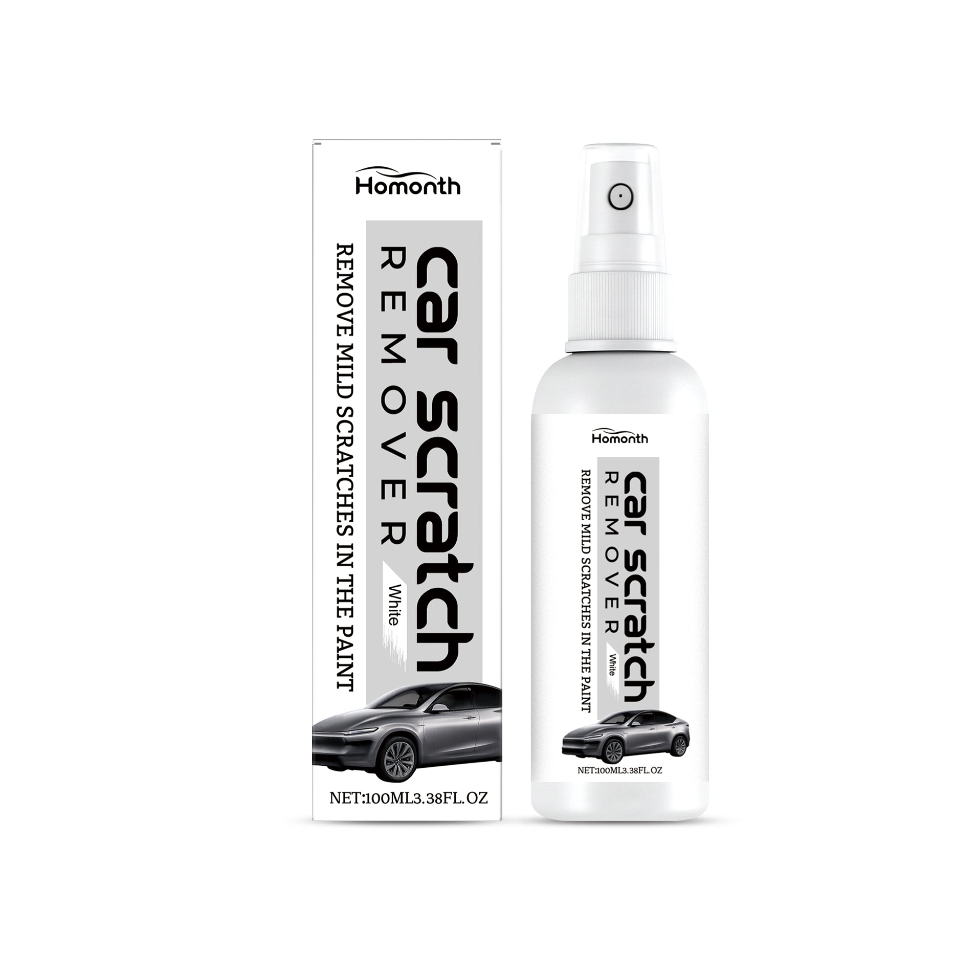 Car Care Scratch Repair Spray, Gloss Protection, Wear-Resistant, Easy to Use ,100ml