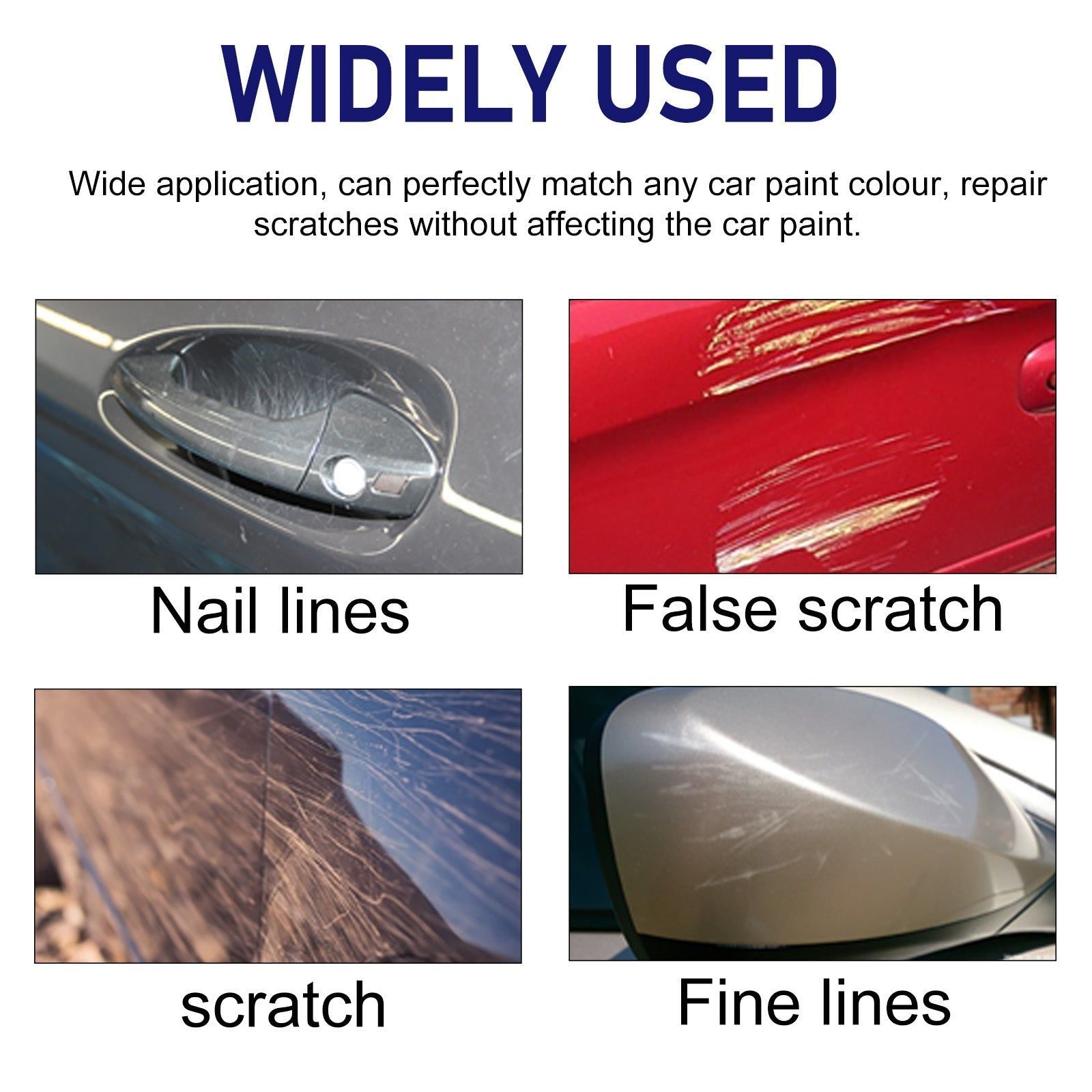 Car Scratch Repair Kit, Fast Scratch Remover, Car Paint Touch Up, Easy Polishing Solution ,1set