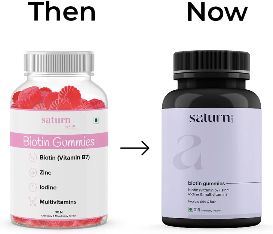 GHC Saturn Biotin Gummies 30 قطعة
