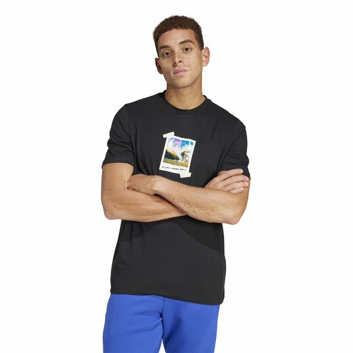 Men’s Short Sleeve T-Shirt Adidas All Day I Dream