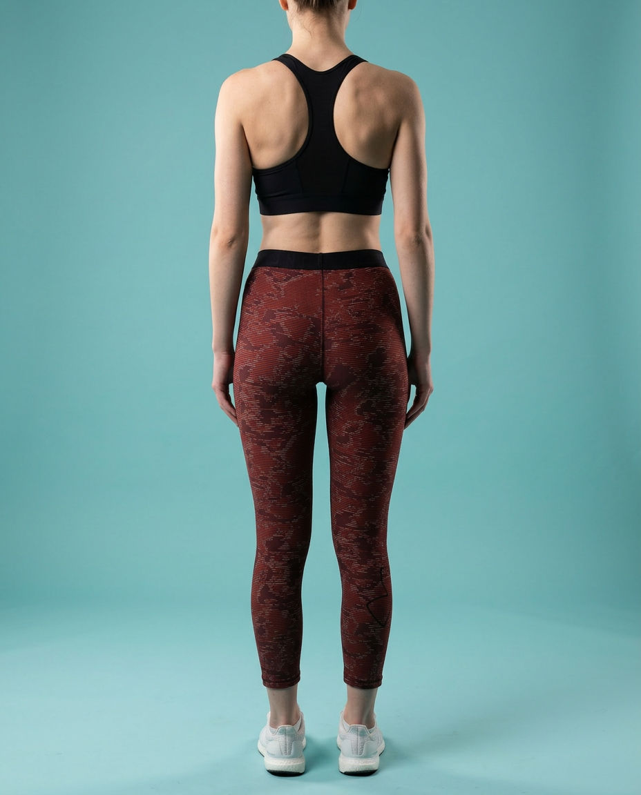 Under Armour Burgundy Patterned Sweatpants
