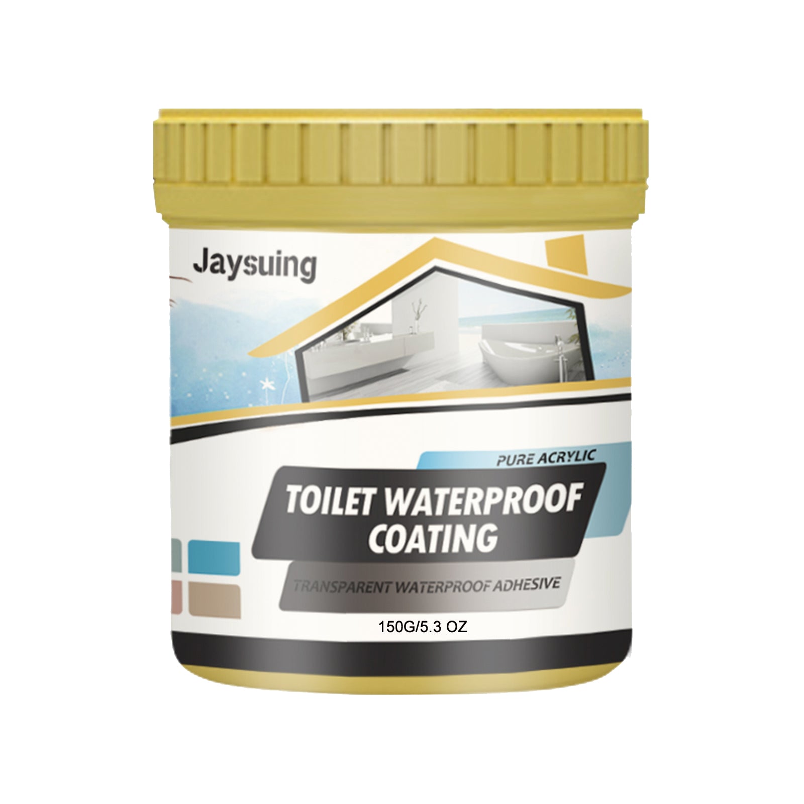 Leakproof Waterproof Sealant for Leak Repair, Exterior Wall, Roof, Bathroom, Basement ,150g