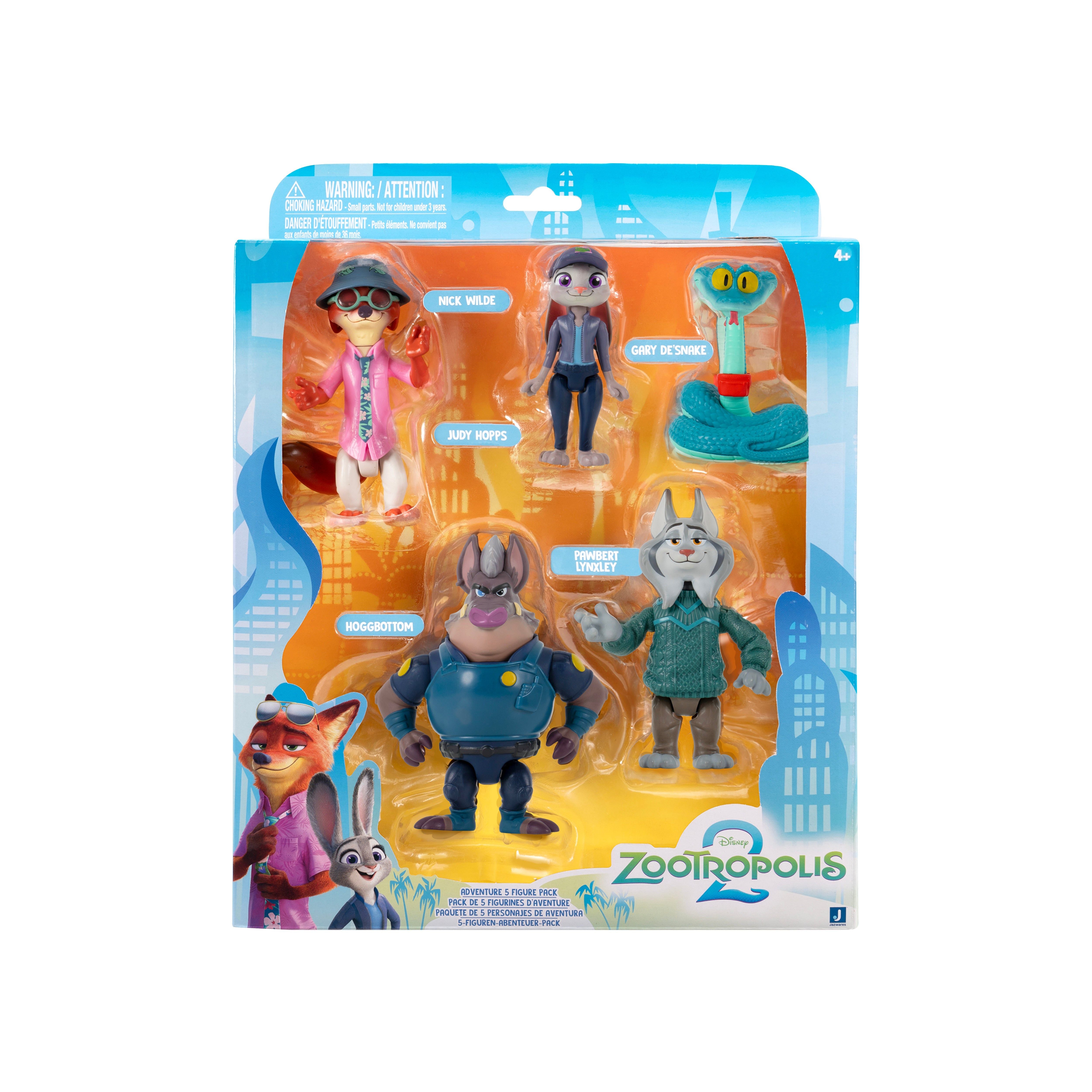 Zootropolis 2 Adventure 5 Figure Pack 3"
