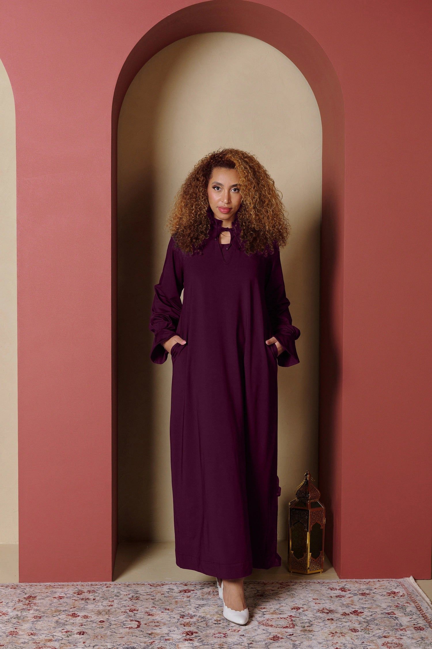 NALA Kaftan - Maroon