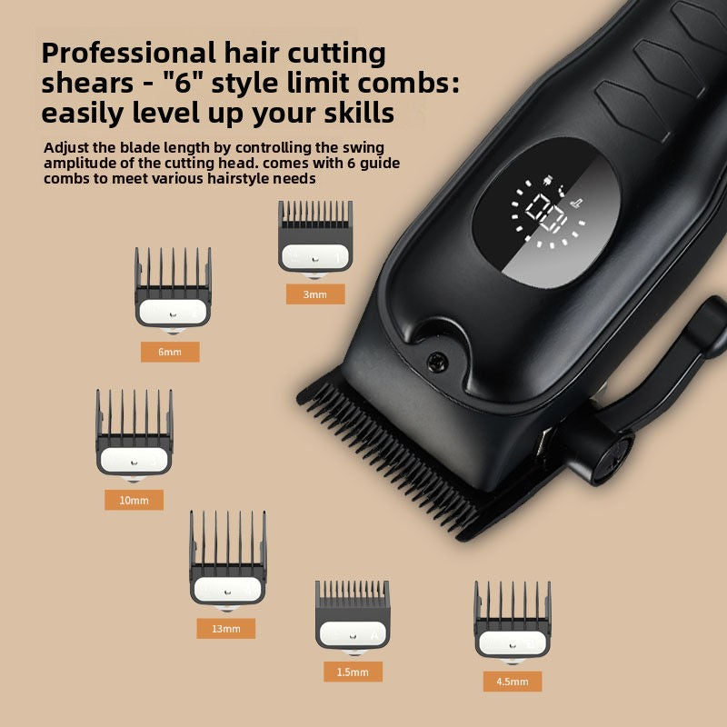Zinc Alloy Electric Hair Clipper with Ceramic Blades