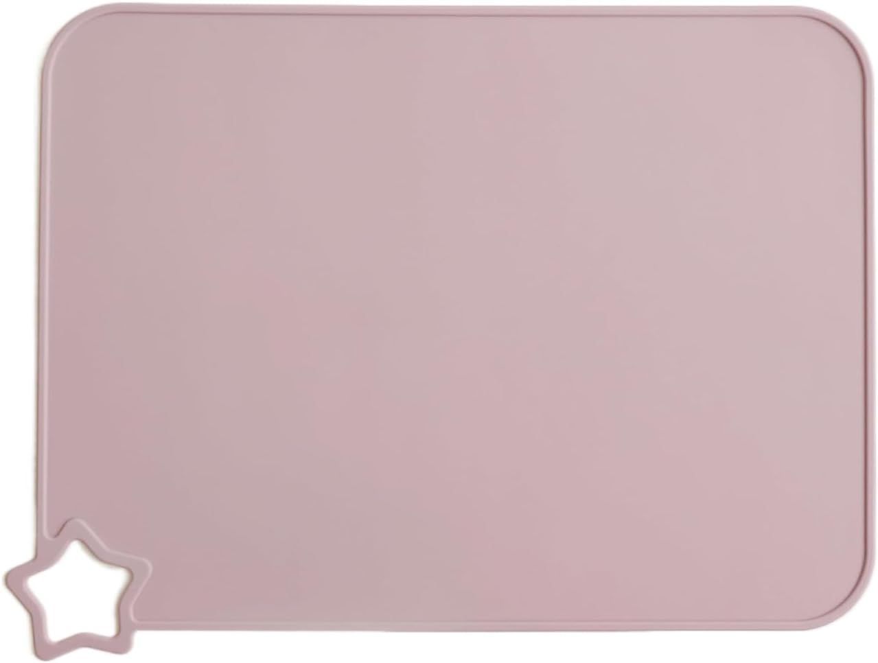 Baby Food Flexible Placemats for Child Food Grade Silicone Eating Table Mat