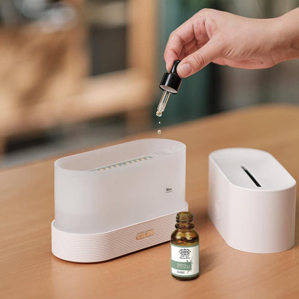 Aromatherapy Humidifier Aroma Diffuser Simulation Flame Portable Mist Humidifier
