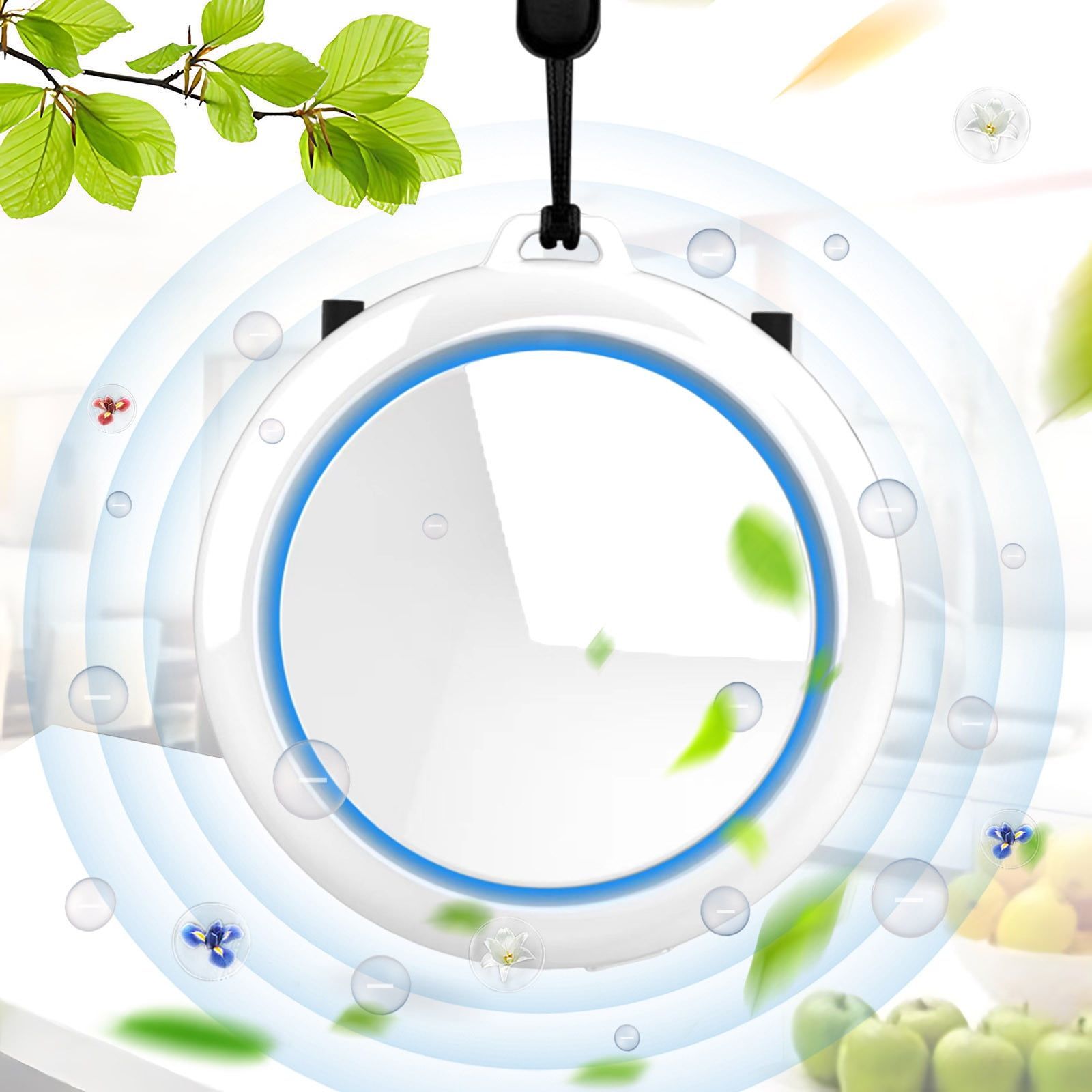 Personal Wearable Air Purifier Wearable Air Negative Ion Fresher Necklace