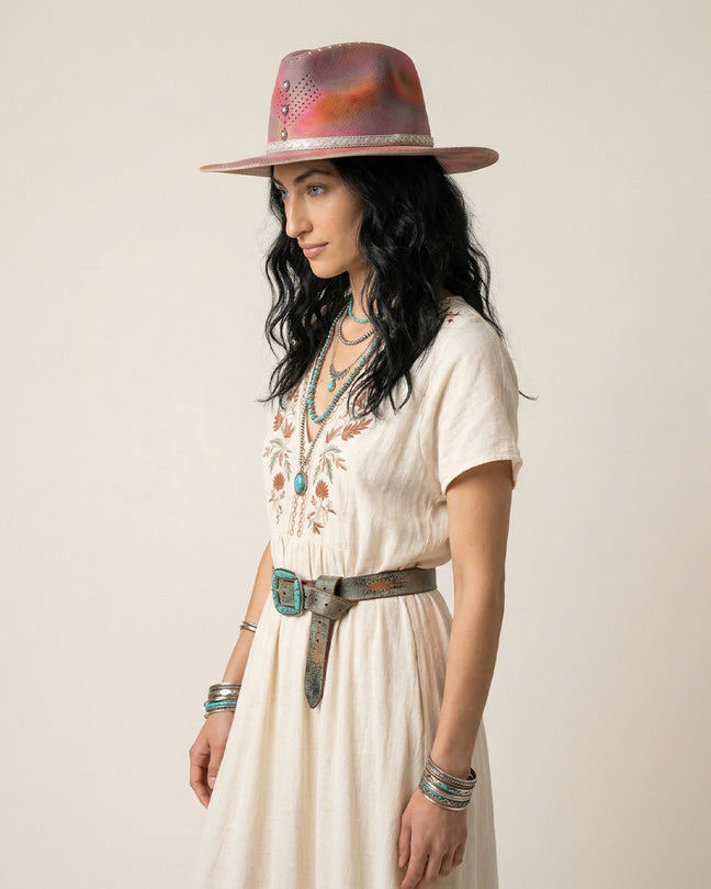 By Carmenzo Rose Romance Hat
