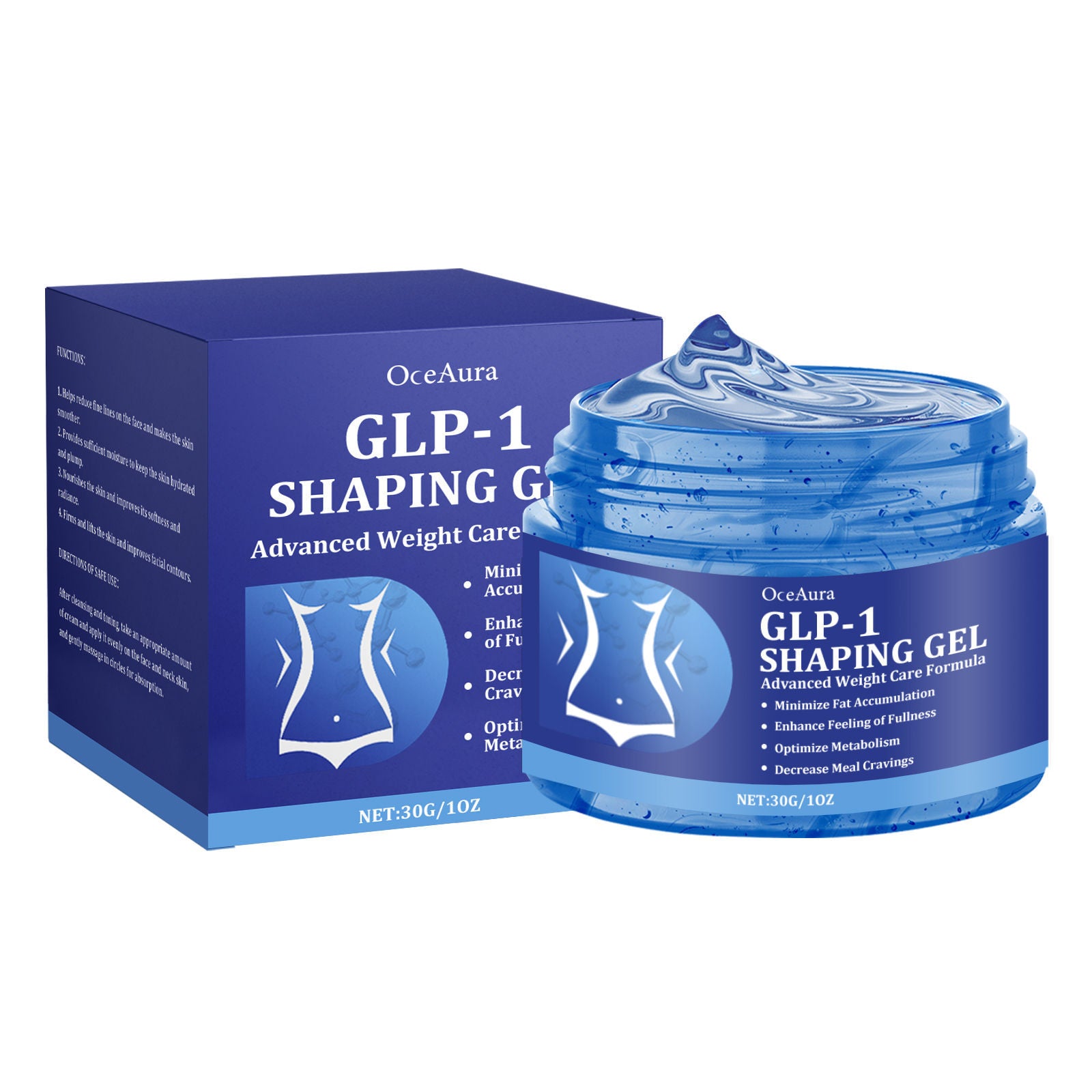 Body Care Gel, Slimming, Firming, Fat Burner, Lazy Person’s Body Management ,30g