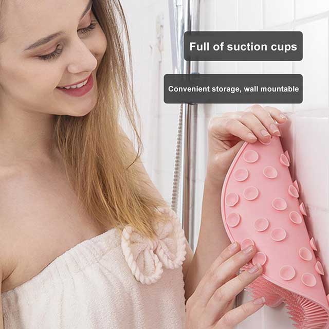 Anti-Skid Pad Wash Brush with Massage Function - Non-Slip Cleaning Tool for Feet & Body