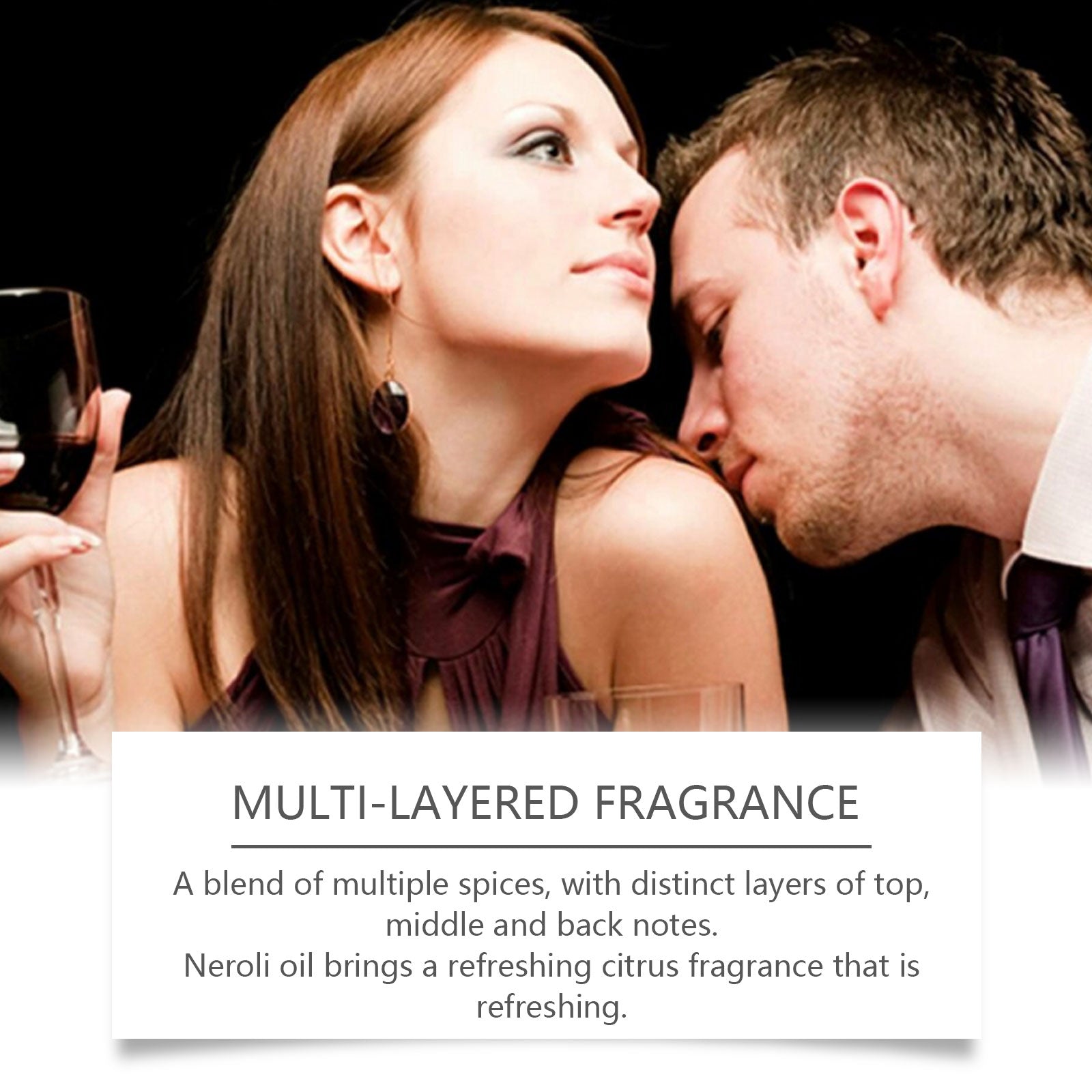 Ball Cologne, Durable Light Fragrance, Long Lasting Fresh Citrus, Spicy Woody Scent ,10ml/box