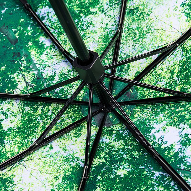 Print Folding Umbrella Anti UV Umbrella Portable Outdoor Travel Umbrella
