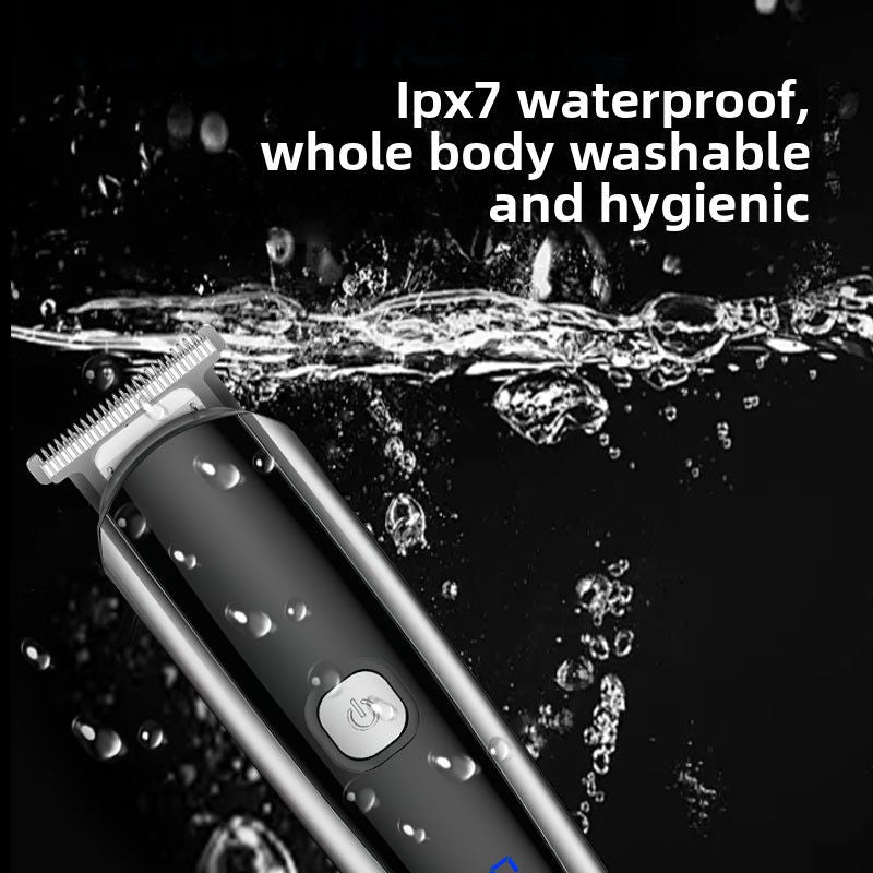 6-in-1 Hair Clipper Kit with LED Display