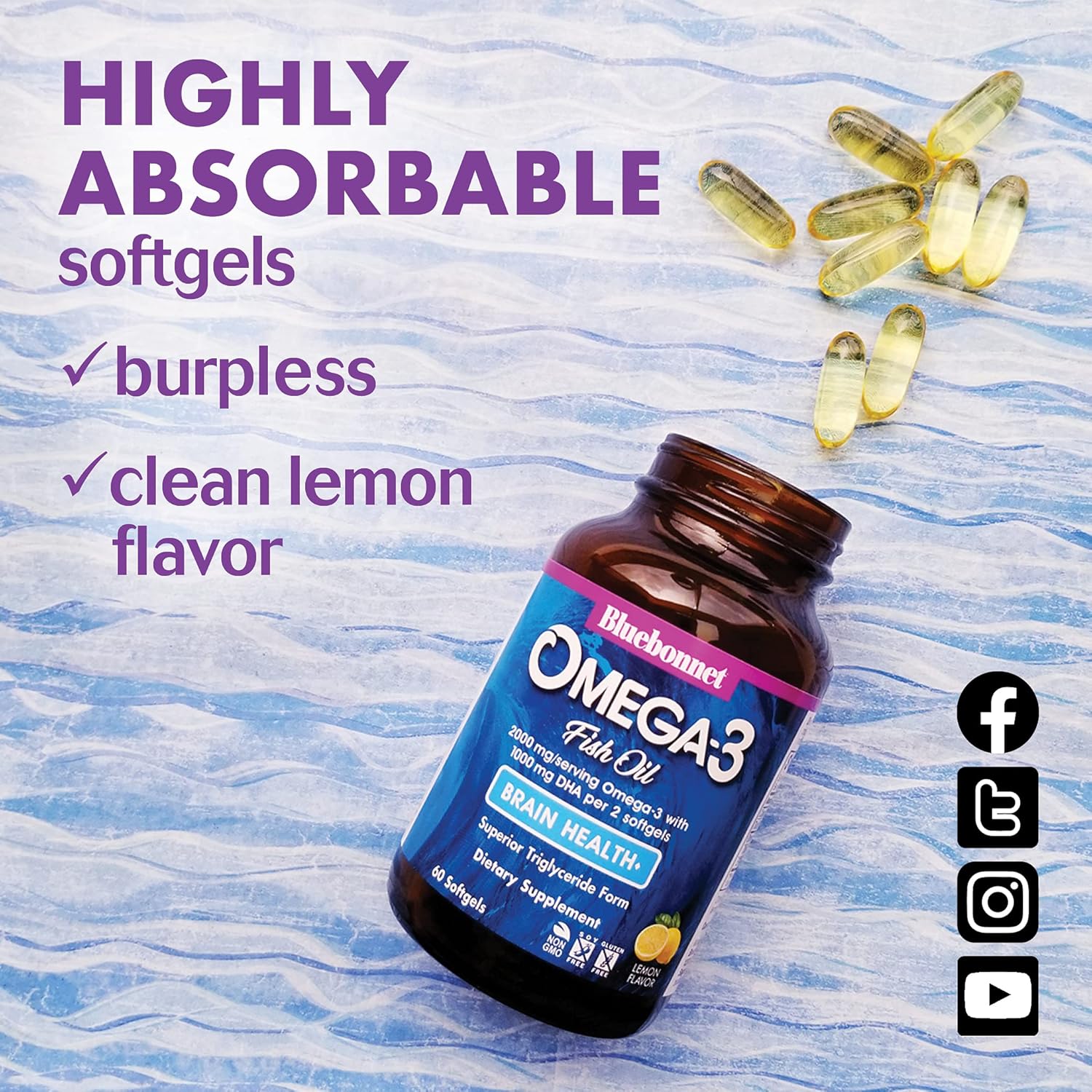 BlueBonnet EPAX OMEGA3 1000 BR 60