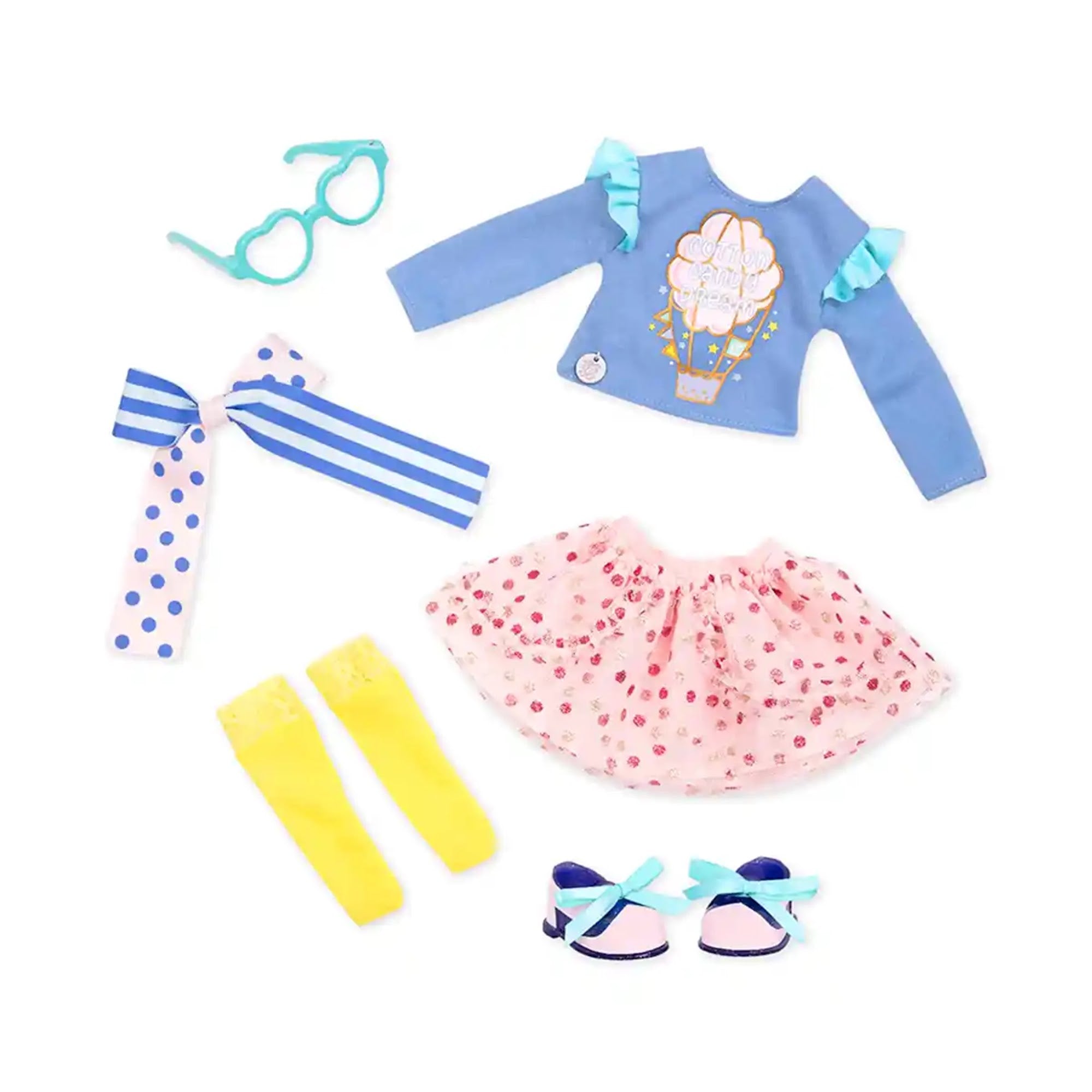 Glitter Girl 14" DOLL DELUXE COTTON