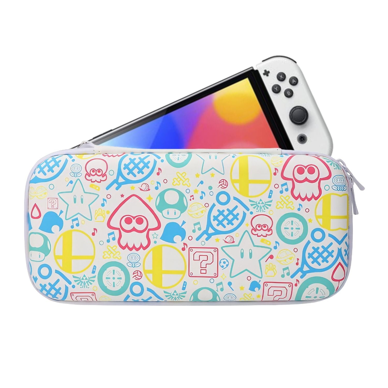 Gamepad Carrying Case Storage Bag Protective Box For Nintendo Switch Oled