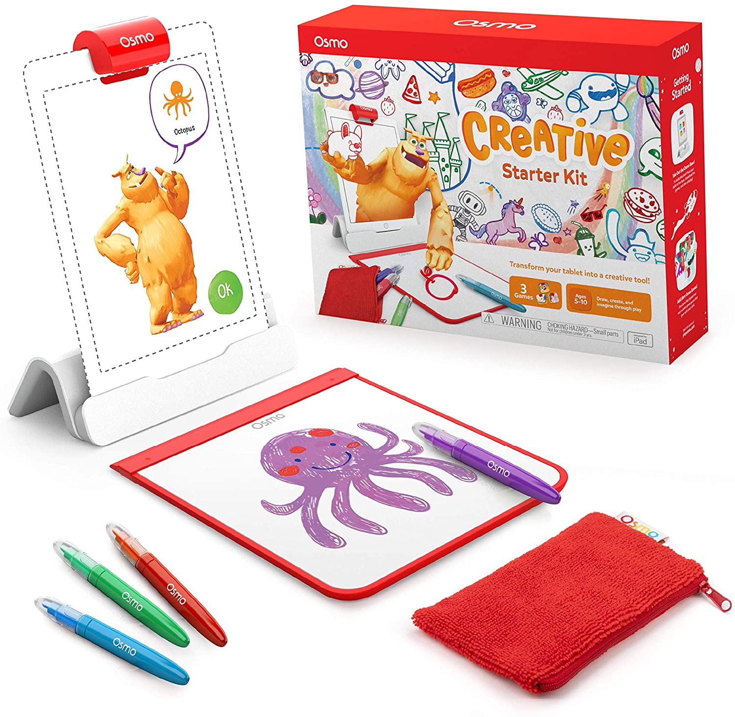 Osmo Creative Starter Kit for iPad, US Version, 2019