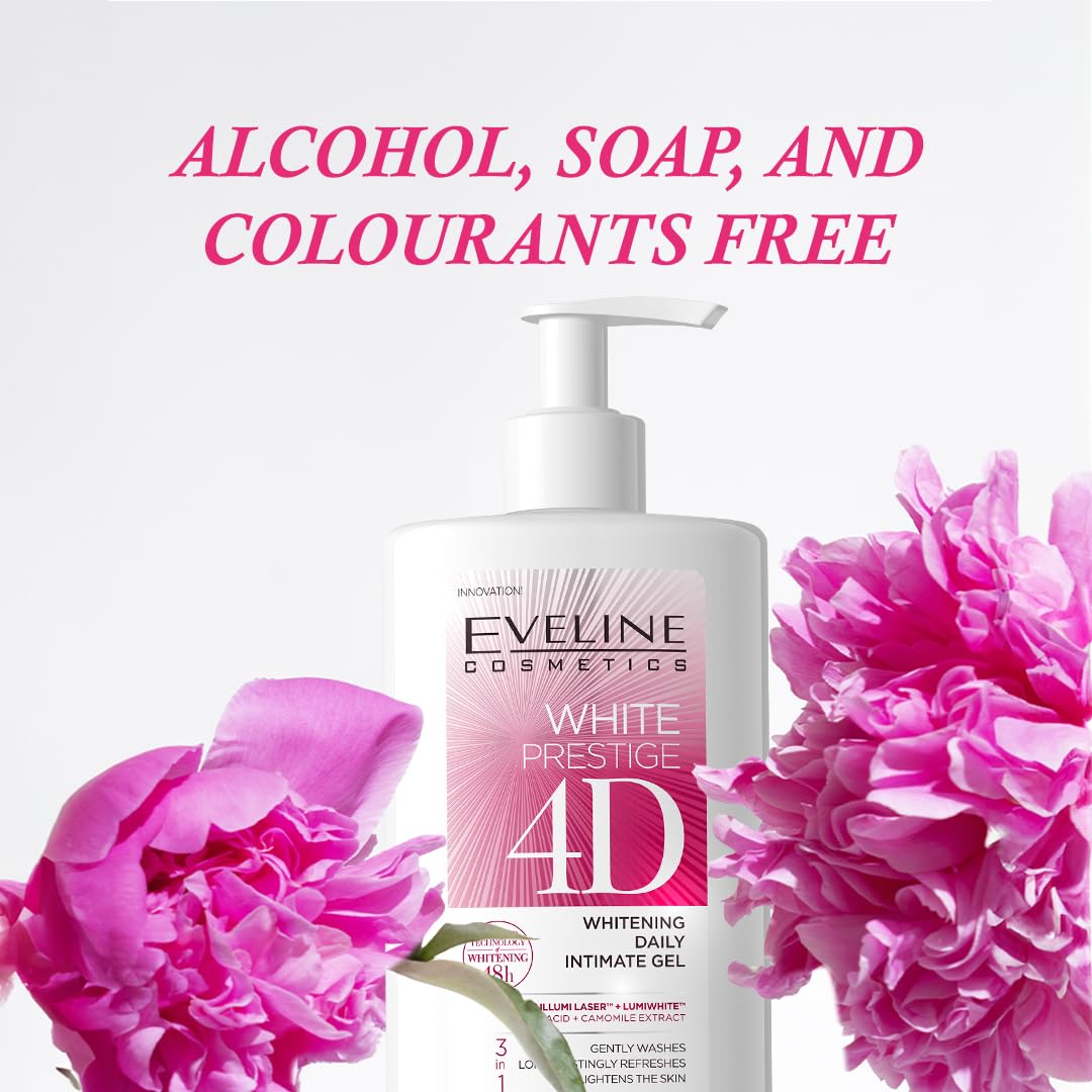 جل Ev White Prestige 4D للتبييض اليومي للمناطق الحساسة 250 مل