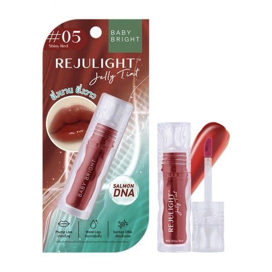 Rejulight Jelly Tint 3g Baby Bright (M) #05 Shiny Red