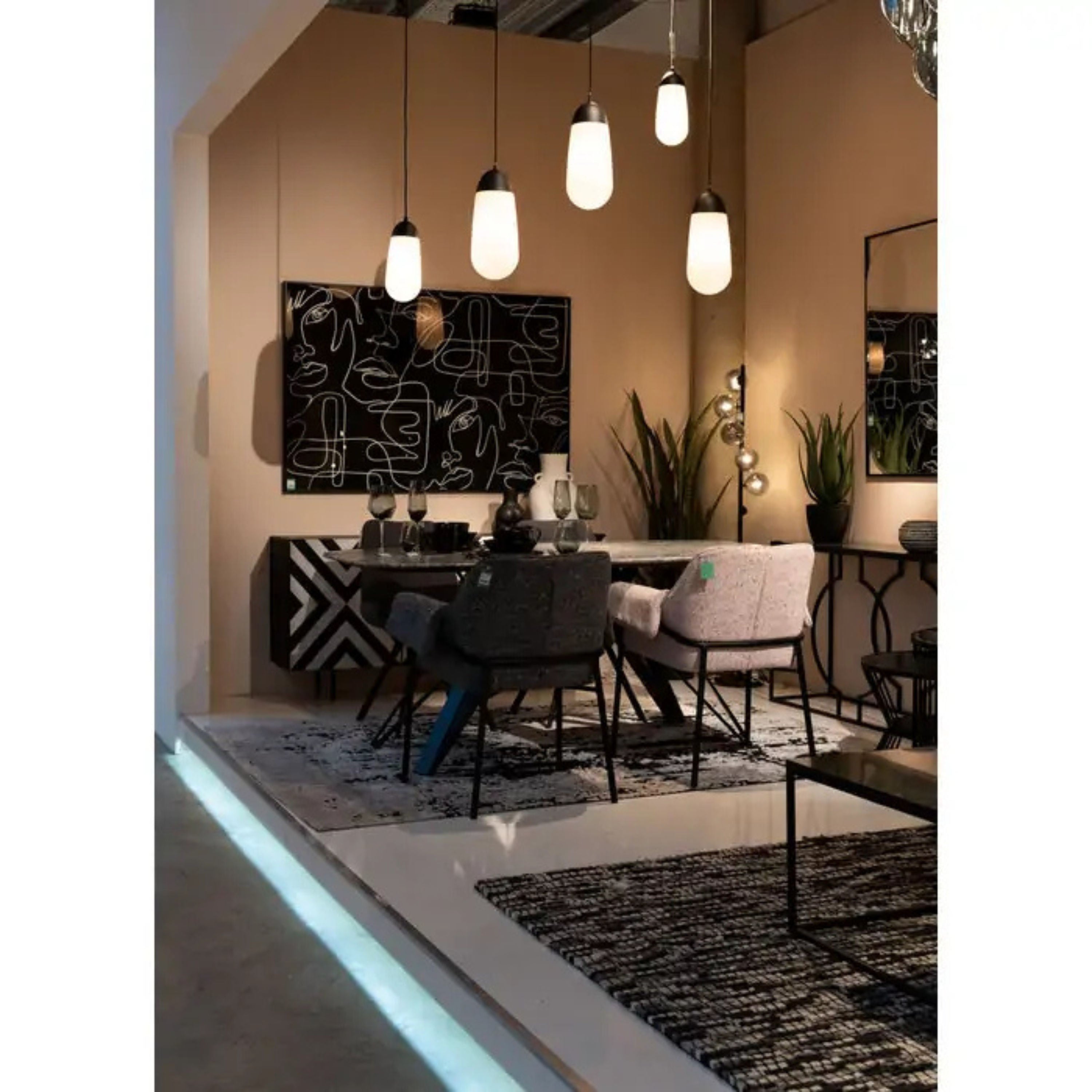 Framed Picture Faccia Arte Drawing 150cm KARE