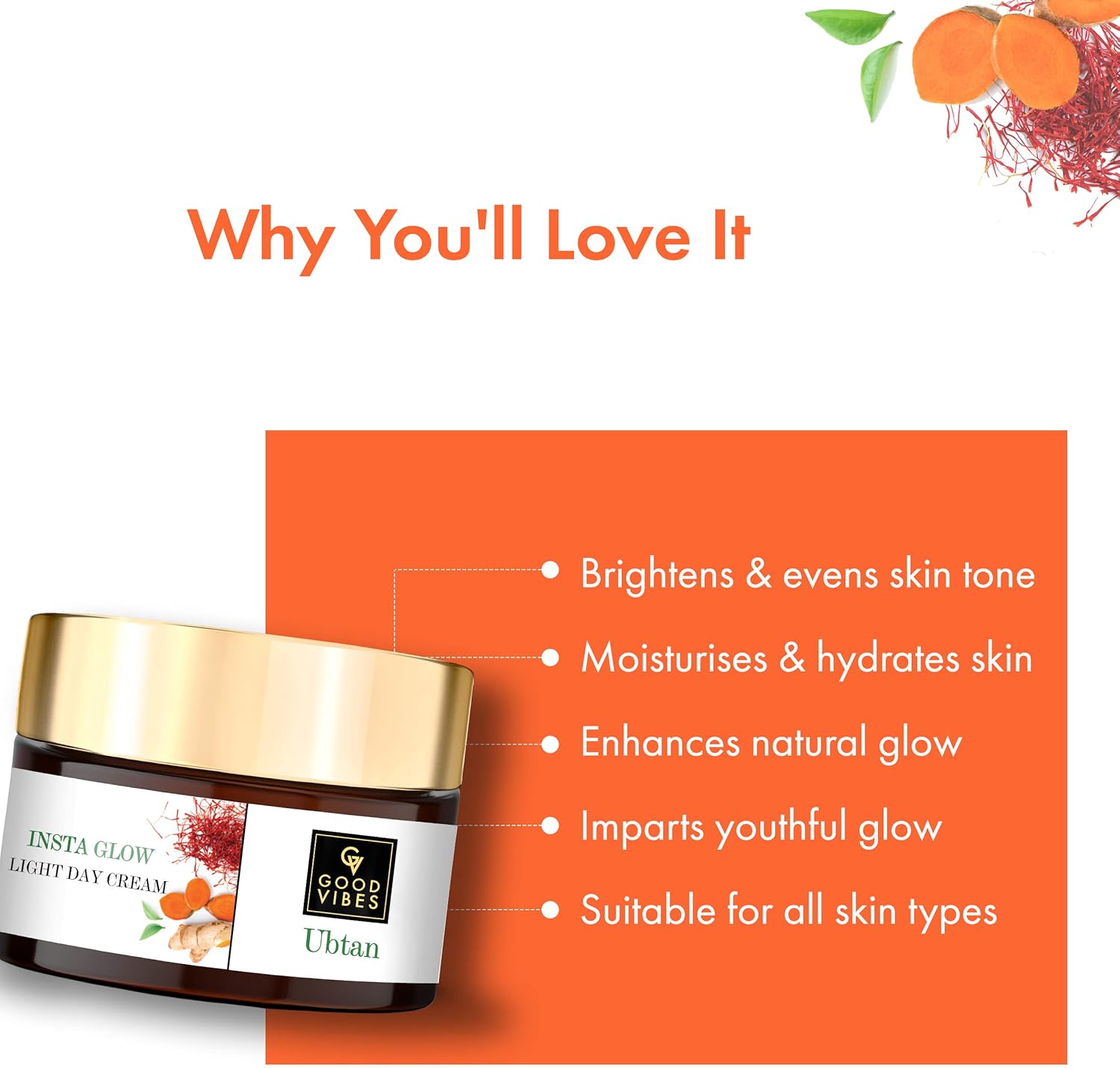 كريم النهار "إنستا جلو" من جود فيبس أوبتان 50 جم