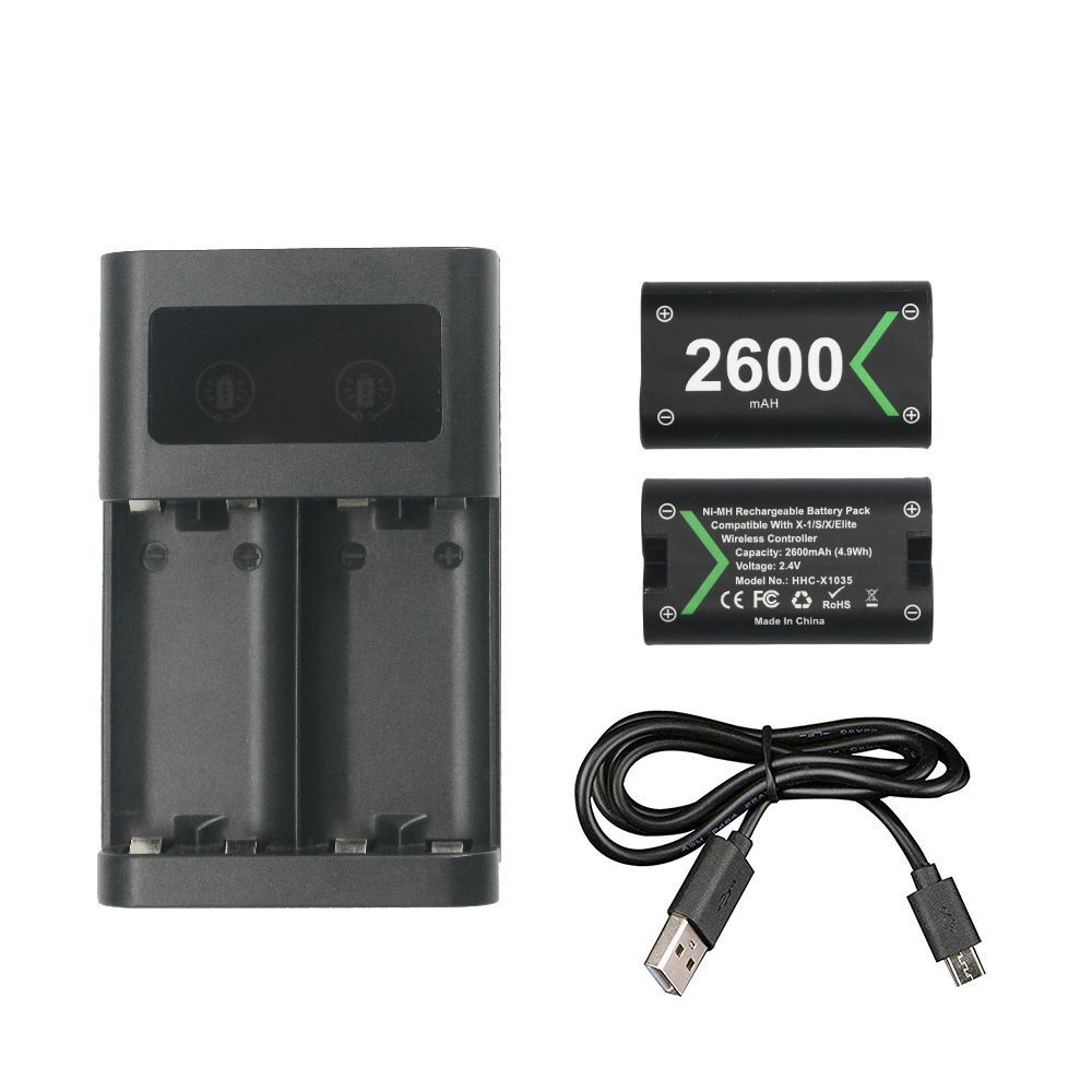 Charging Dock Station Xbox1 Controller Charger Rechargeable Battery Accessories
