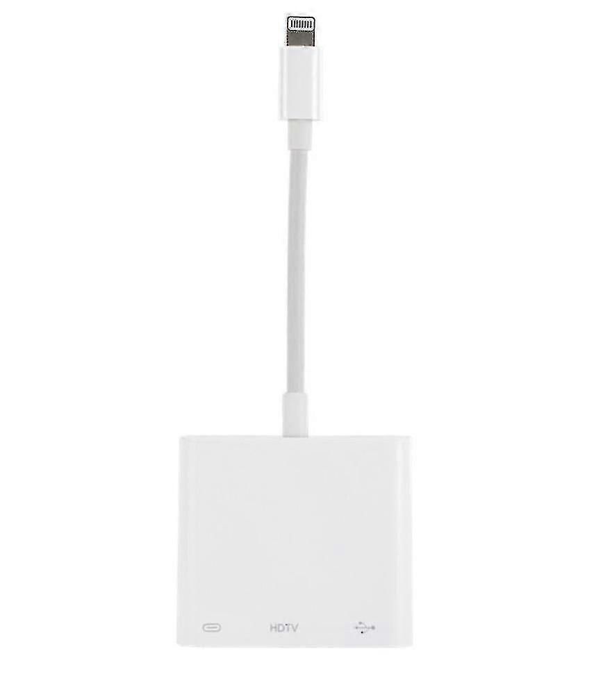 Lightning To Hdmi/Usb Otg Adapter For Iphone/Ipad – 1080P Hd