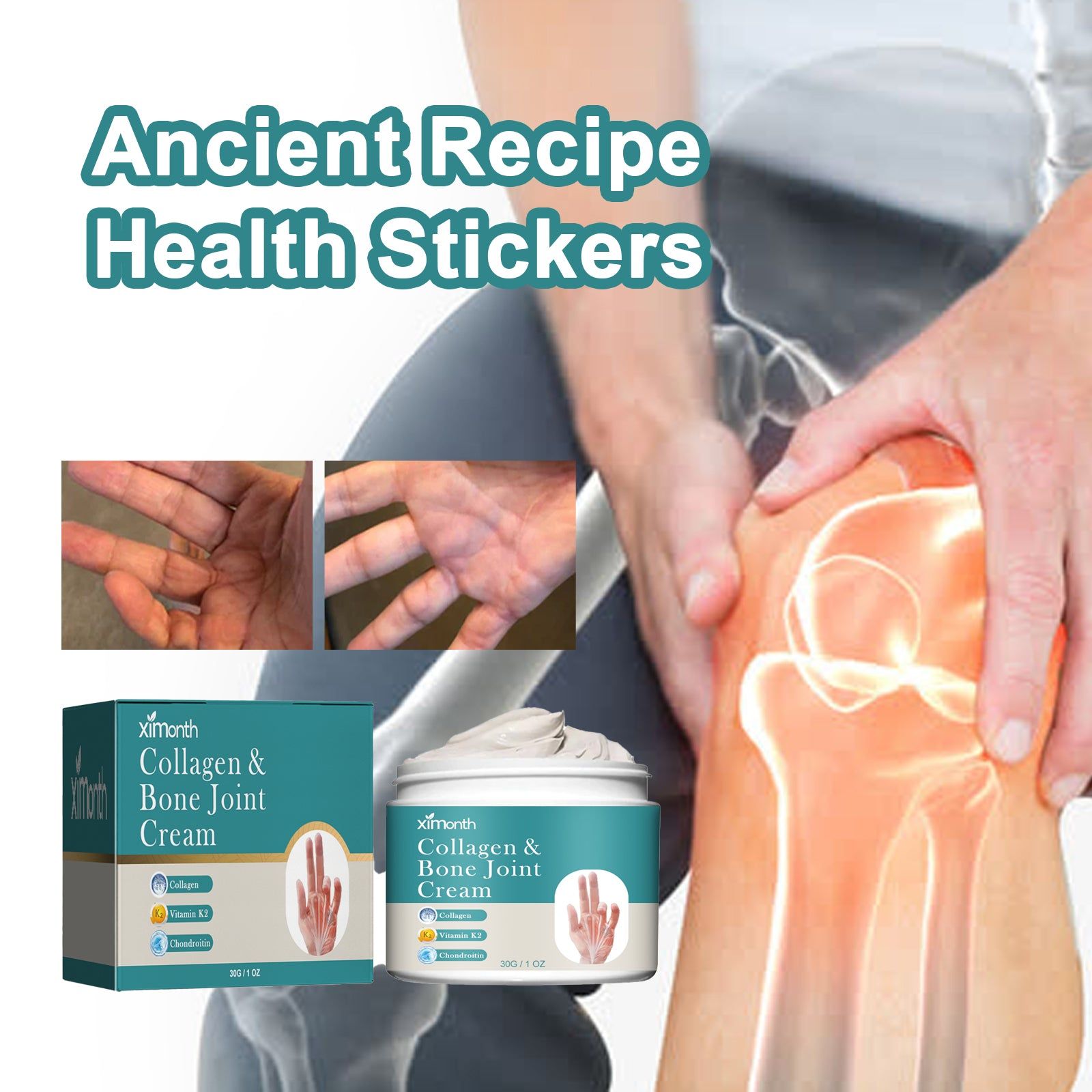 Joint Care Cream for Pain Relief, Inflammation, Flexibility, and Tissue Repair ,30g