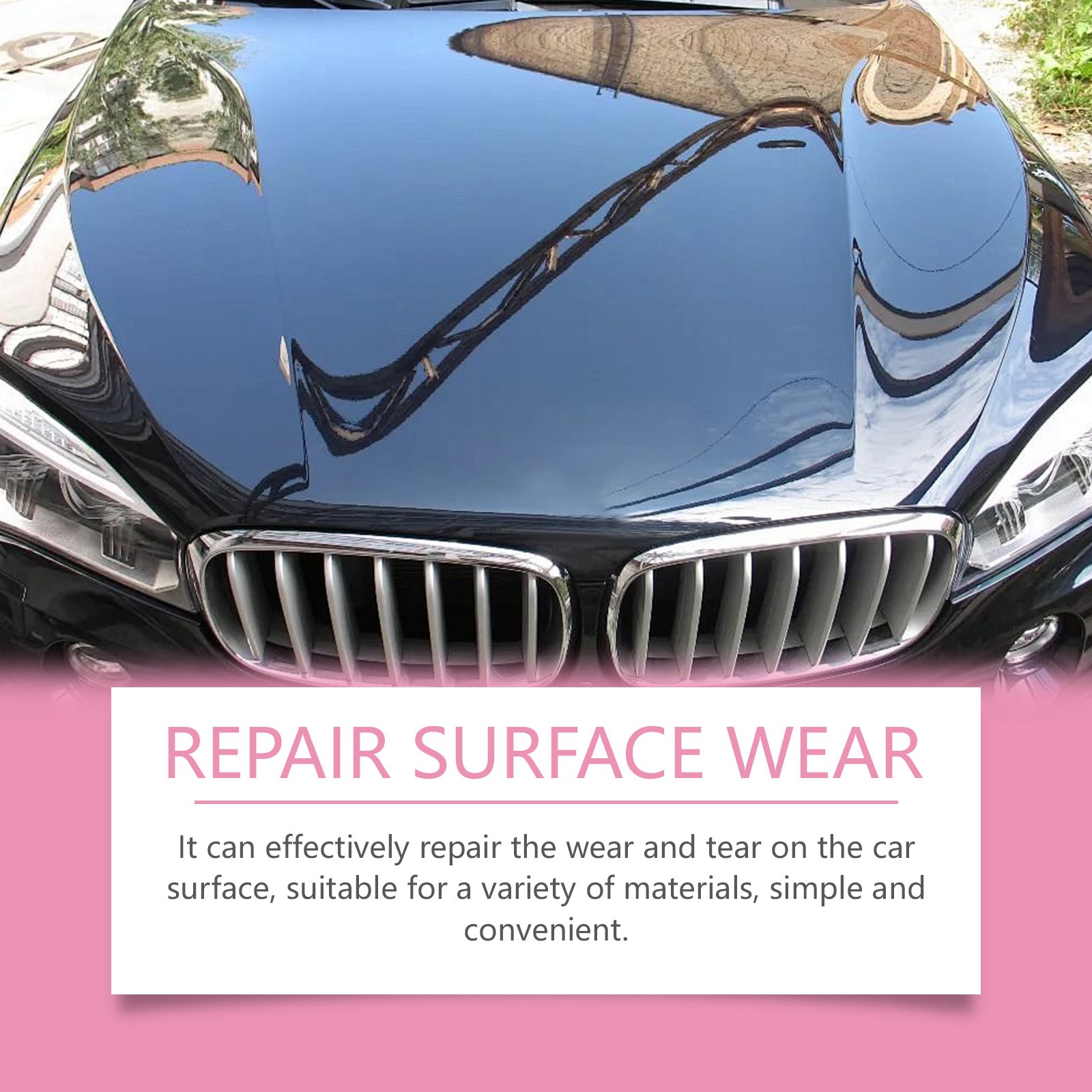 Car Maintenance Polish, Water-Repellent, Shine-Boosting, Easy Car Care Solution ,237ml