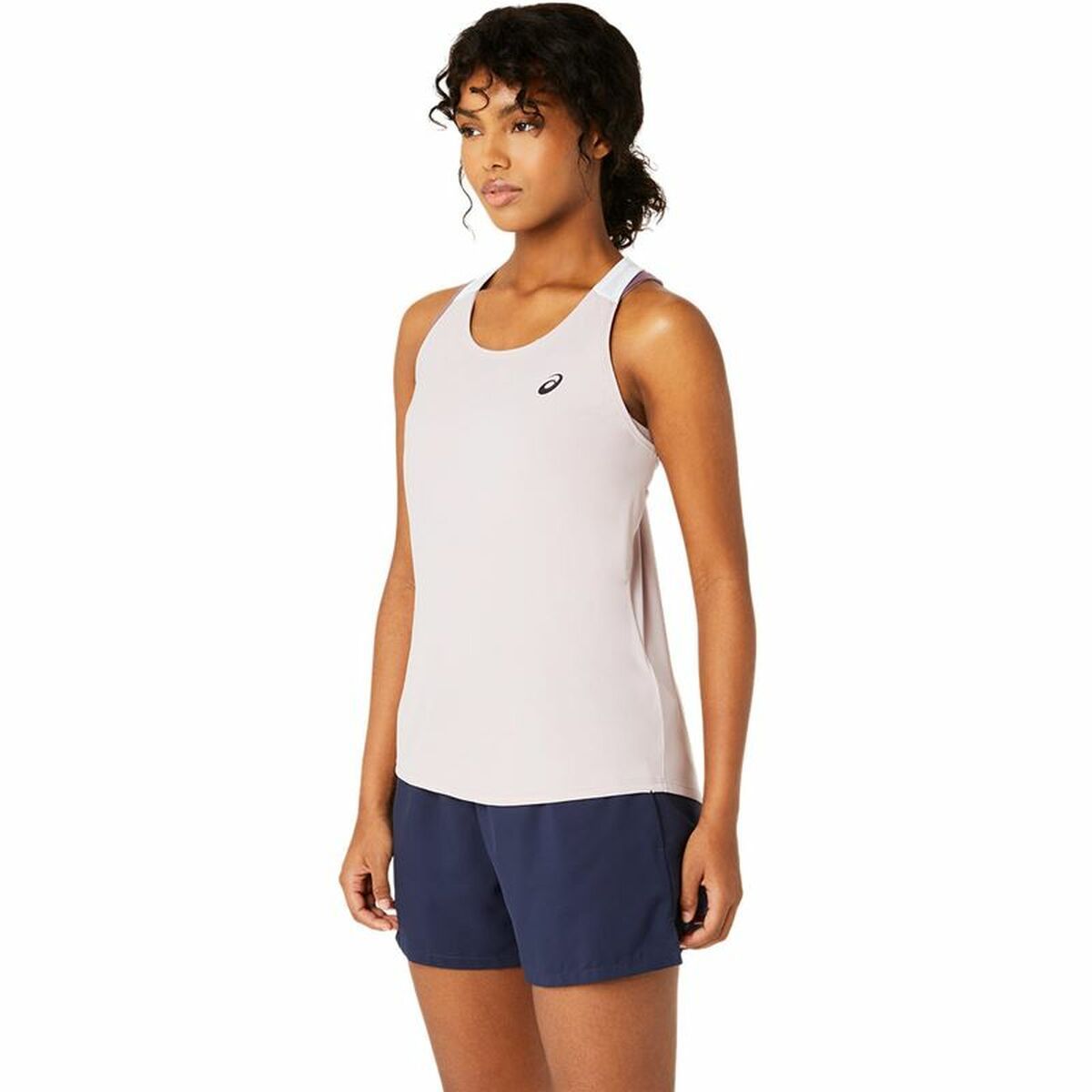 قميص بدون أكمام للنساء Asics Court Tank Tennis Pink