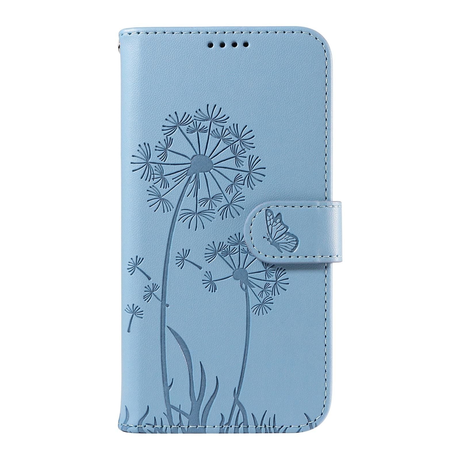 Dandelion Embossed Leather Case For OnePlus 13R 5G Global