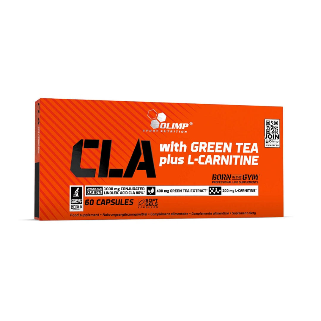 Olimp Cla With Green Tea Plus L-Carnitine 60 Capsules