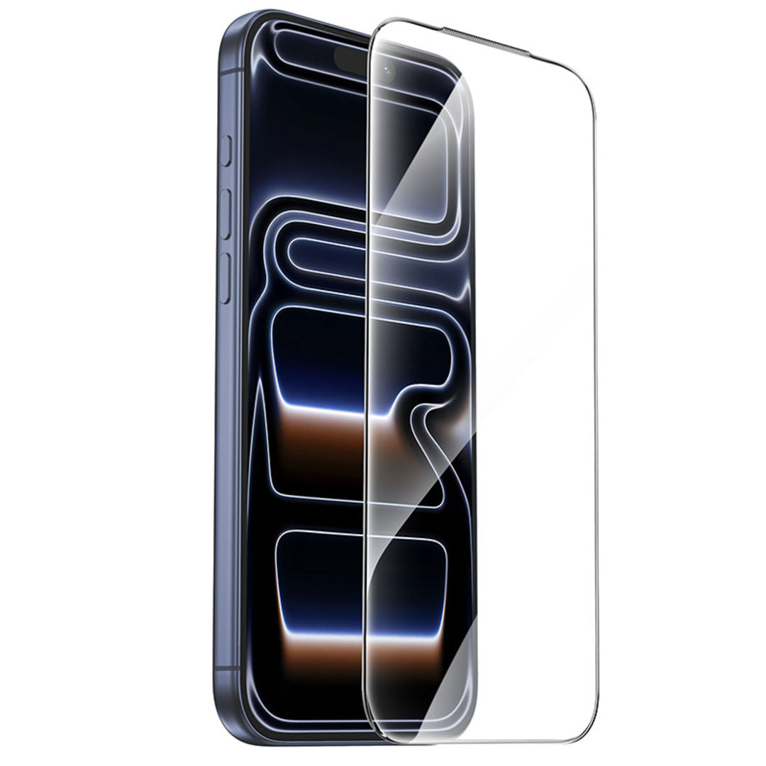 Hoco A888 Bear Shield Series Full Screen HD Tempered Glass for iPhone 18 Pro, iPhone 17 Pro, Full Screen Coverage, HD Visual