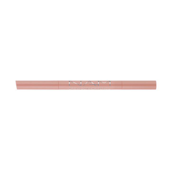 NAM Brow Definer Pencil 2-in-1 Triangle Tip Brow Pencil with Spoolie
