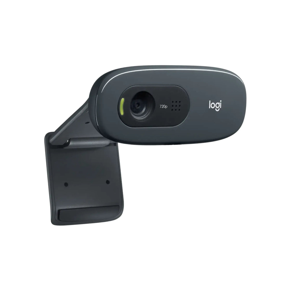 Logitech C270 HD Webcam, 720p 30fps Video, Noise-Reducing Mic, Light Correction, 960-001063