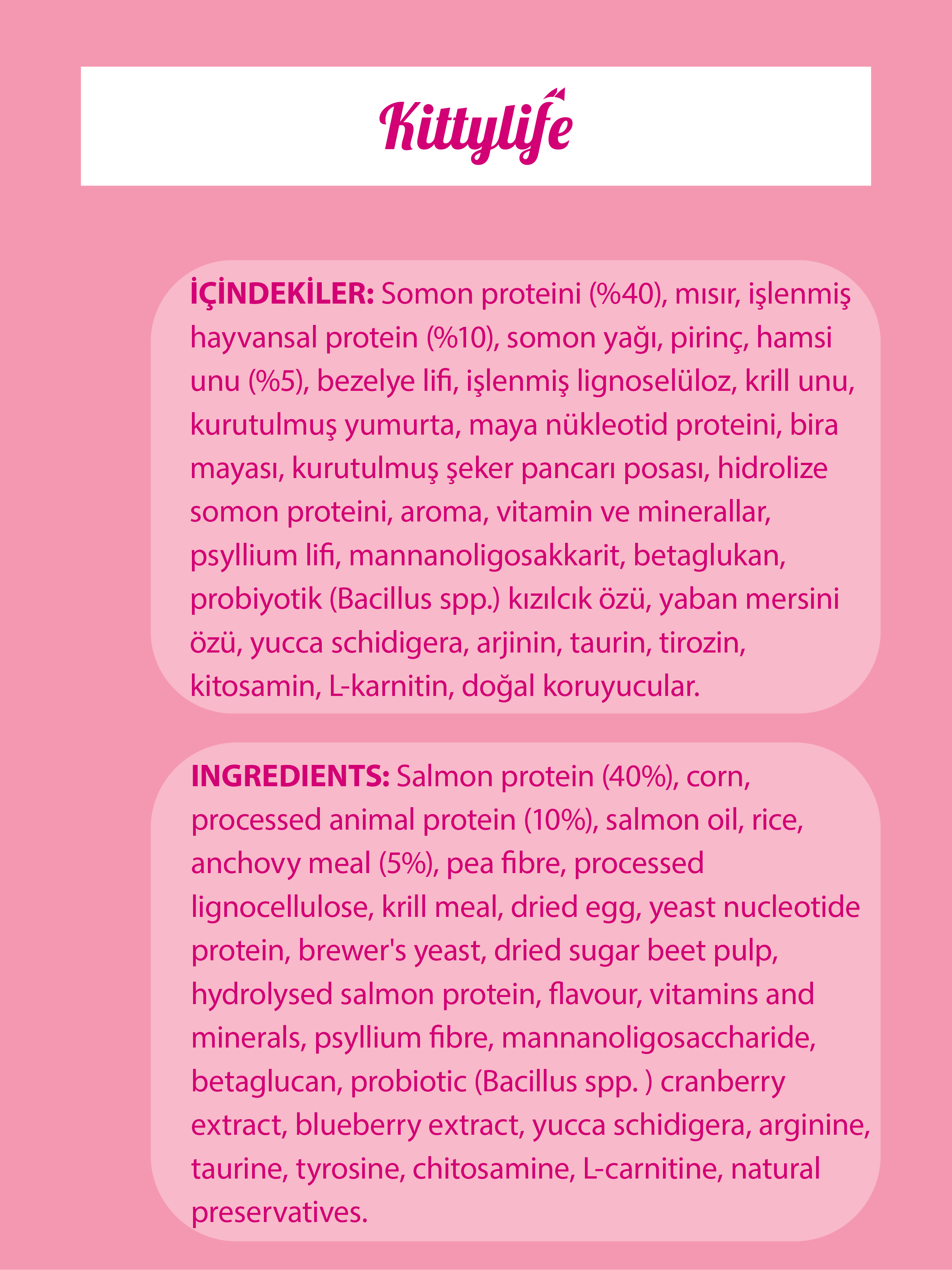 KittyLife Premium Kitten Dry Cat Food with Salmon, 93% Animal Protein for Healthy Growth, Strong Immunity & Shiny Coat