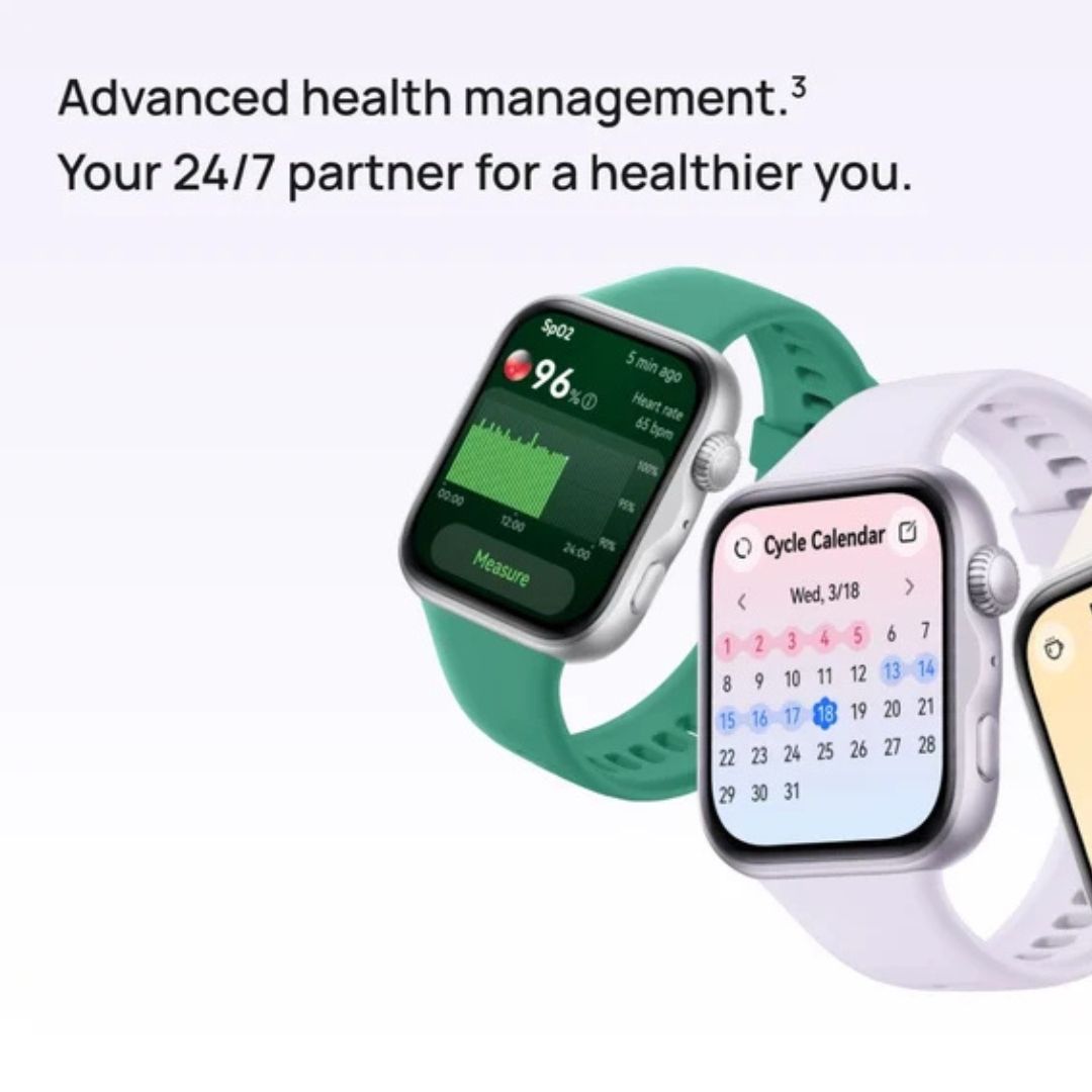 HUAWEI WATCH FIT 5 Smartwatch, GPS, 1.82Inch AMOLED Display, NFC, Health Monitoring