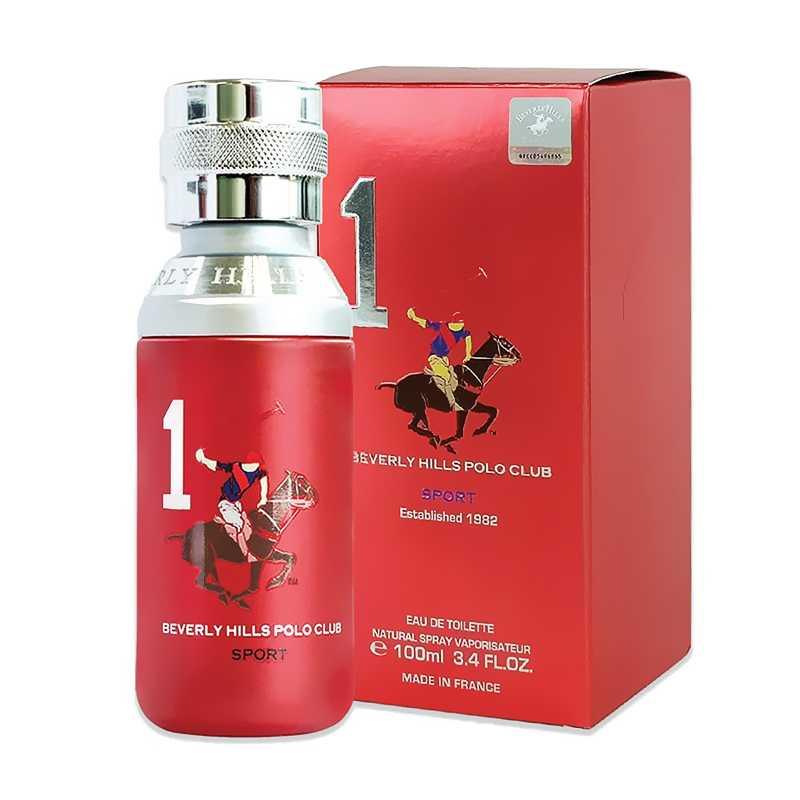 Beverly Hills Polo Club Sport No. 1 Eau de Toilette for Men, 100ml
