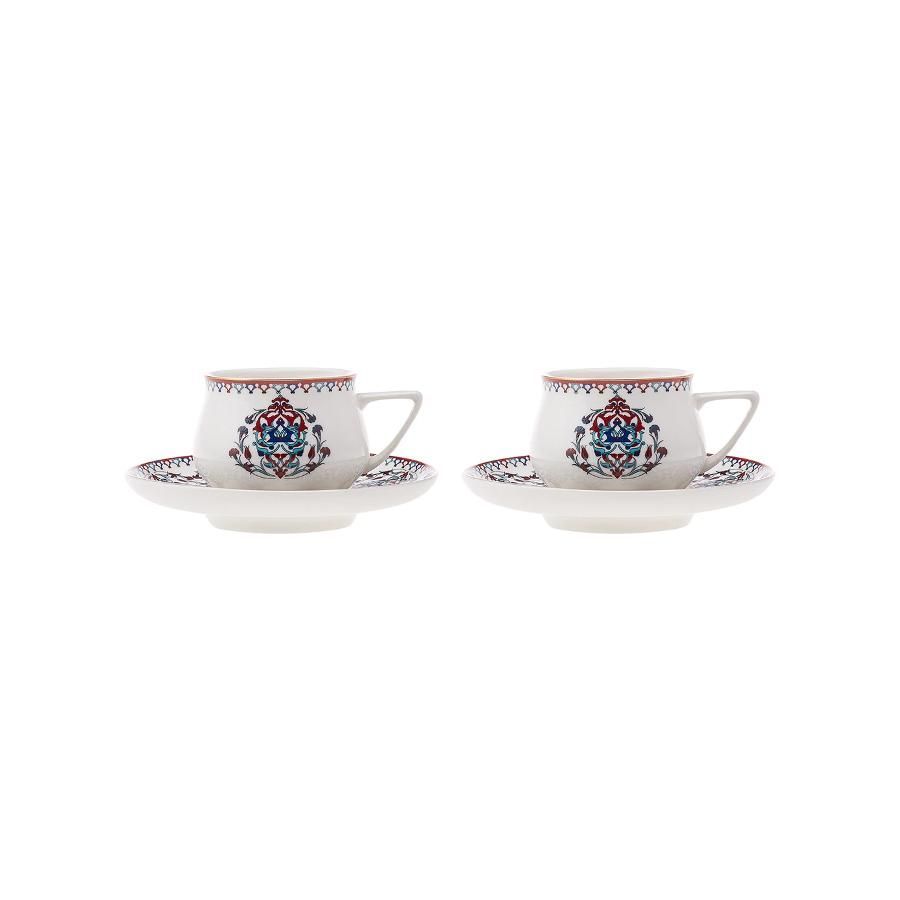 Turkish Coffee Cup Set for 2 people 100 ml