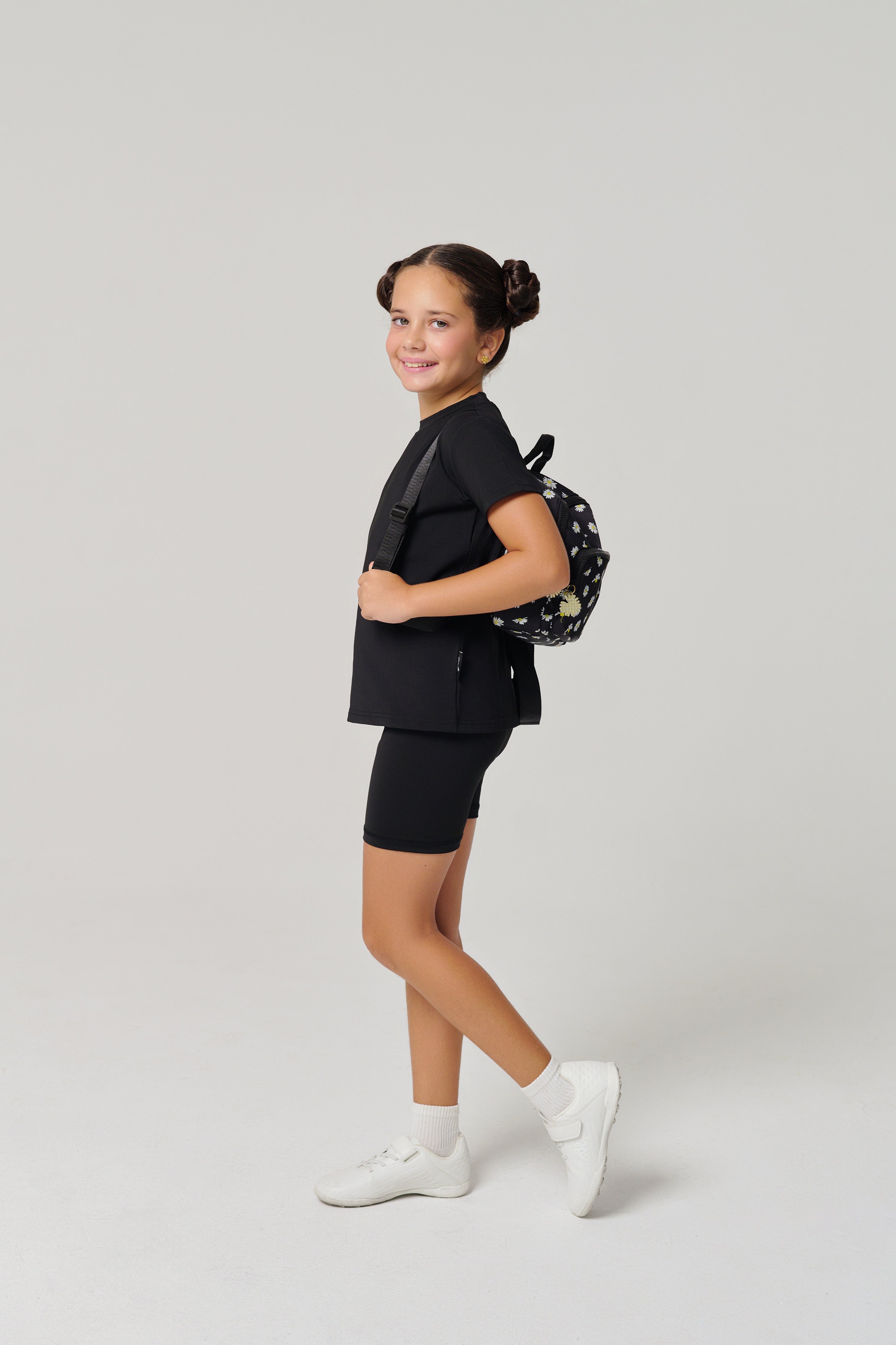 تي شيرت MULU Classic للأطفال (للجنسين) - أسود