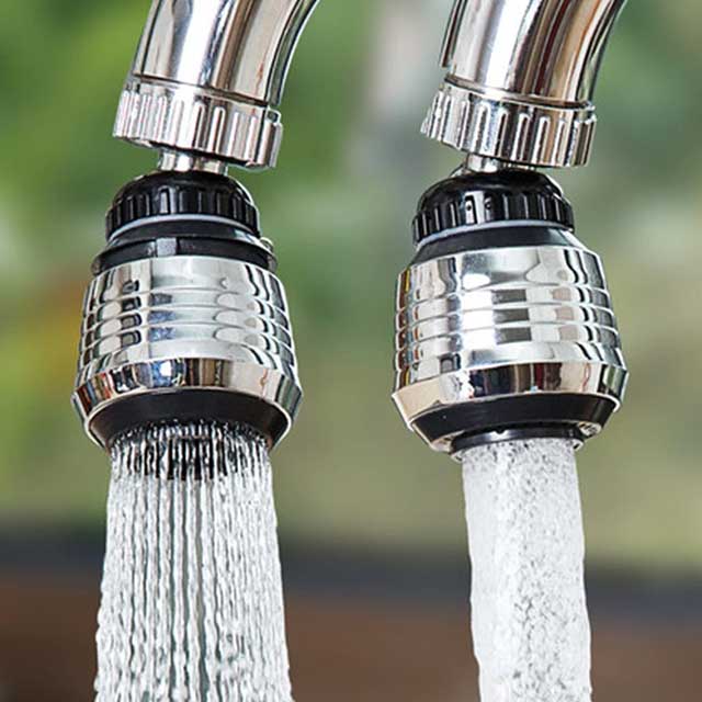 Bubbler High Pressure Faucet Extender - Water Saver for Increased Flow and Efficiency
