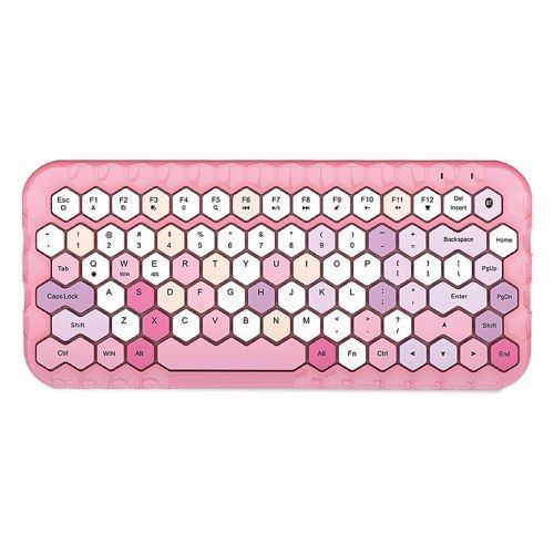 Mofii honey BT Wireless BT Keyboard Mixed Color 83 Key Mini Portable